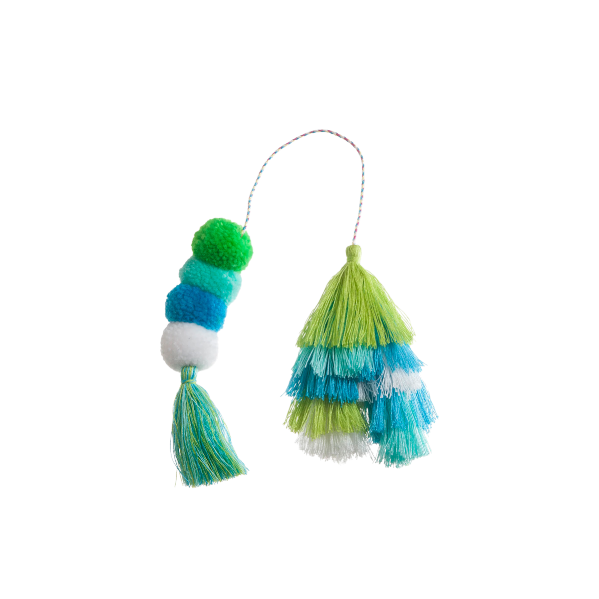 Bogg Bag Bauble - Seaweed Double Tassel - Scalp Support