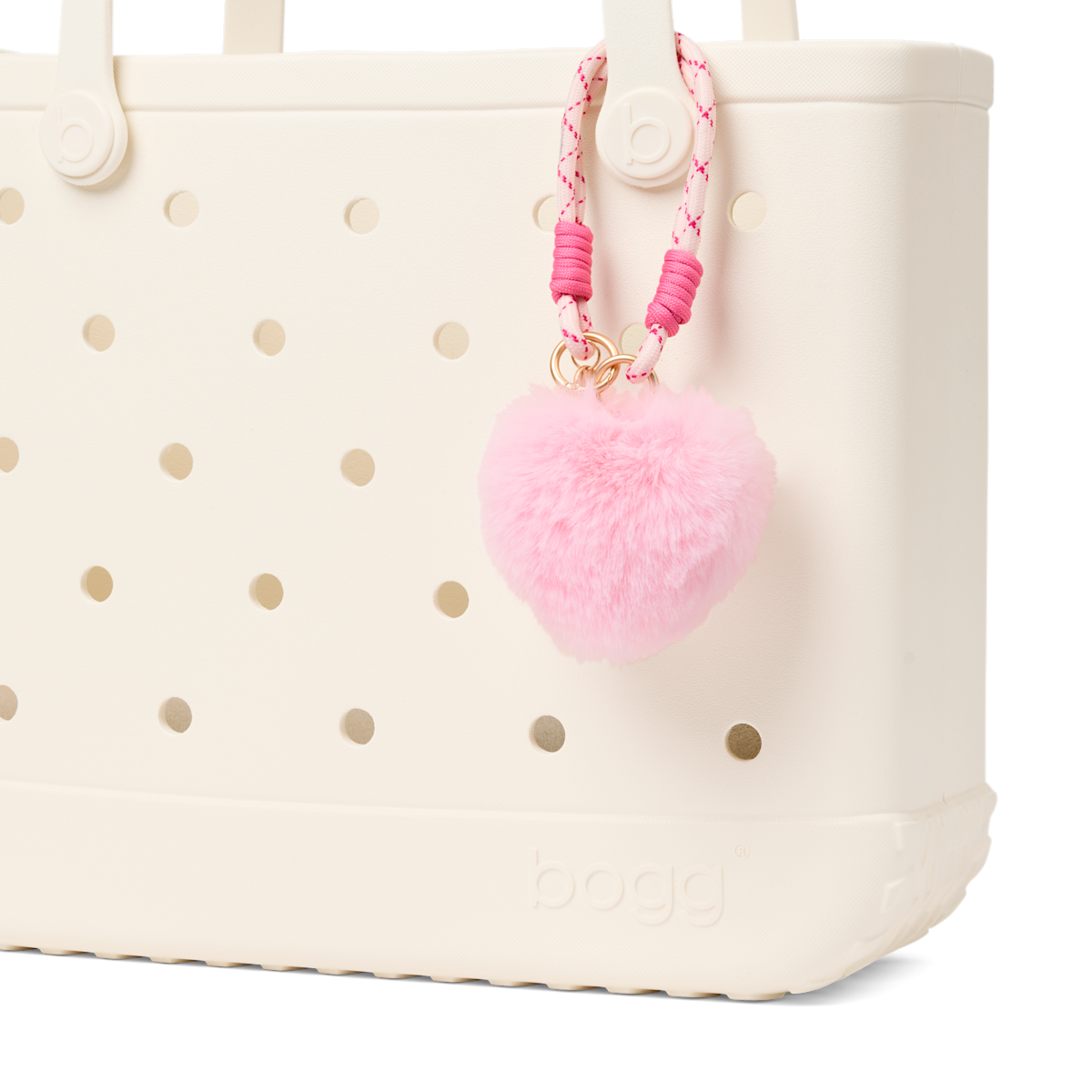 Bogg'd & Charmed - Pink Heart Pouf - Daily Look