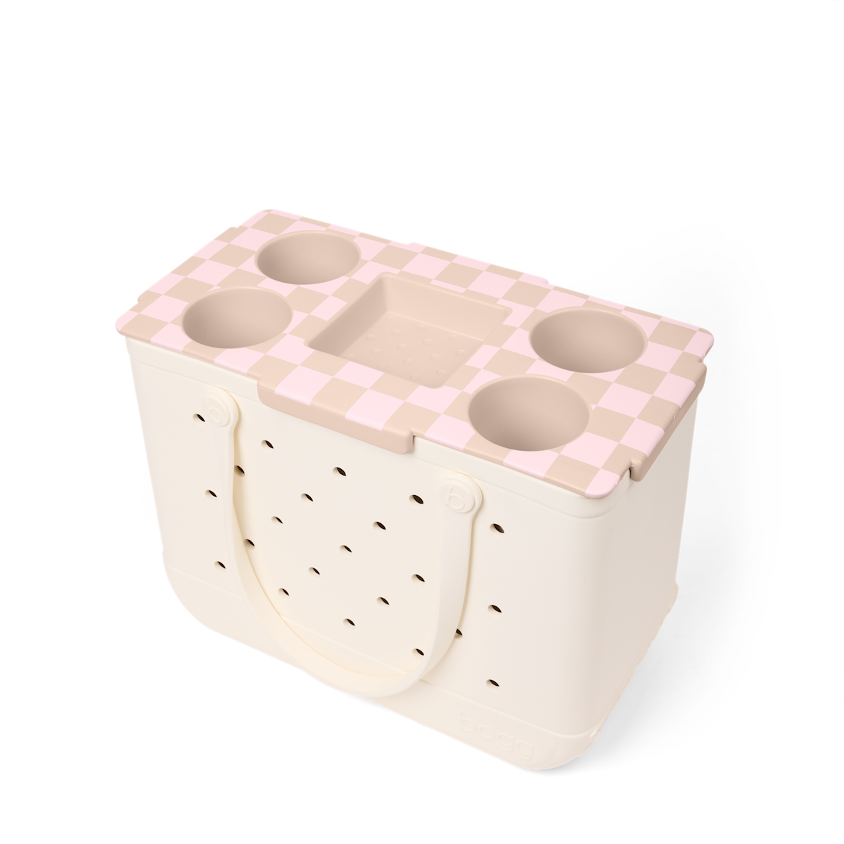 Top o' the Bogg to Ya - Checkered Linen/ Pink Marshmallow - Clean Finish
